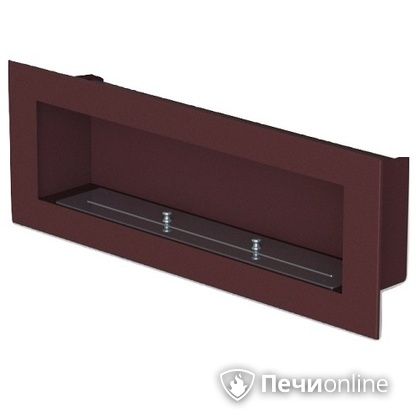 Биокамин ЭкоЛайф Window 800 black burgundy в Шымкенте